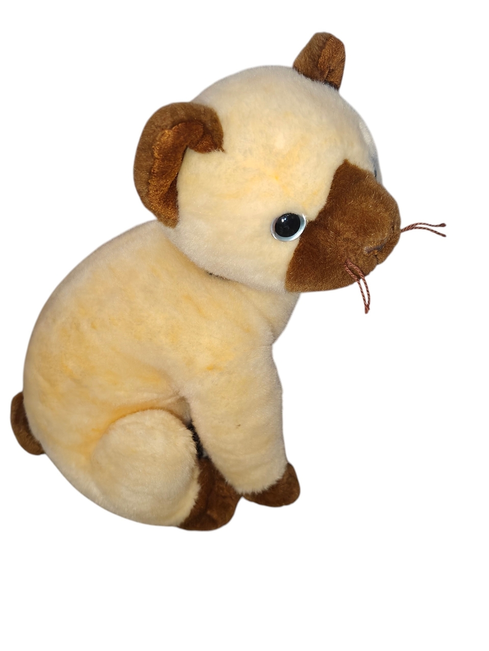 Ty Beanie Buddies Siam the Siamese Cat Plush Toy 10"